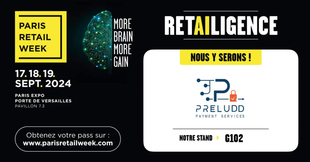 Preludd présent à Paris Retail Week 2024 G102